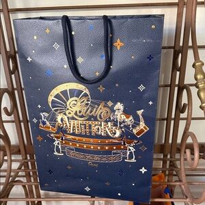 Louis Vuitton Navy bag and orange box etc